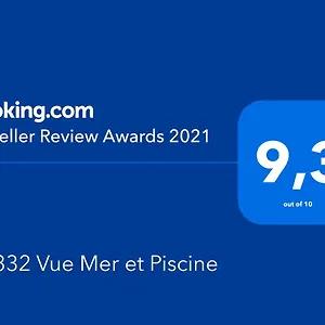 Le 332 Vue Panoramique Mer, Piscine, Garage Privatif Appartement